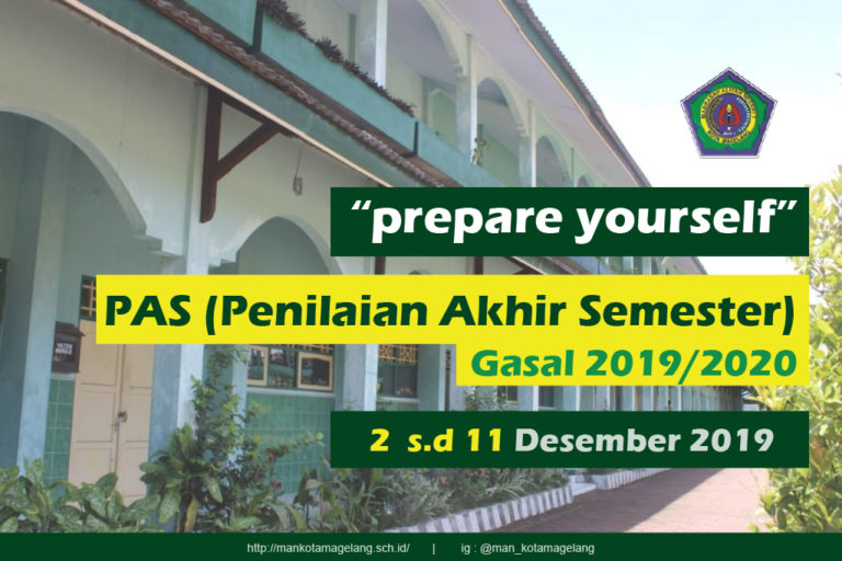 PAS Gasal(Penilaian Akhir Semester) MAN Kota Magelang